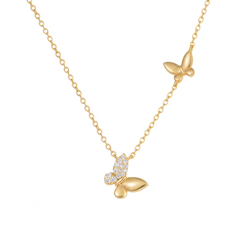 Collar Matchy Dos Mariposas