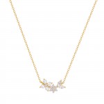 Collar Classy Flores y Perlas
