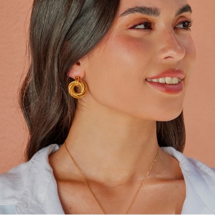 Pendientes Bellure Dorado