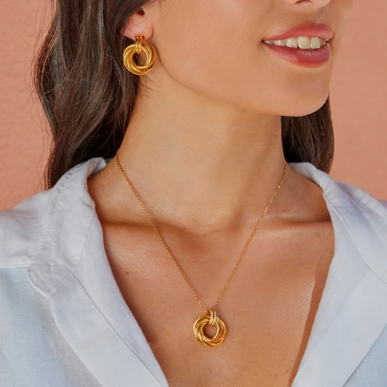 Collar Neckmess Bellure Dorado