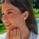 Brincos Iconic Petite Pearl