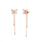 Love in Rose Butterfly Earrings