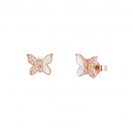 Pendientes Love in Rose Mariposa