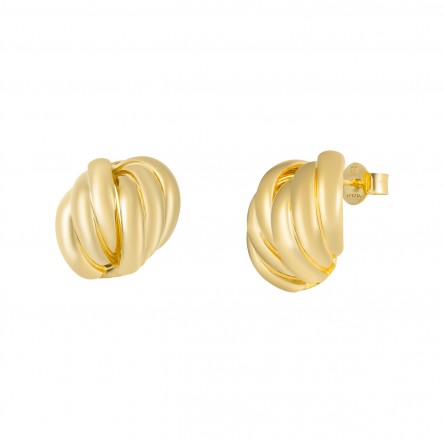 Pendientes Golden Waves