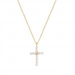 Collar My Pearls Cross