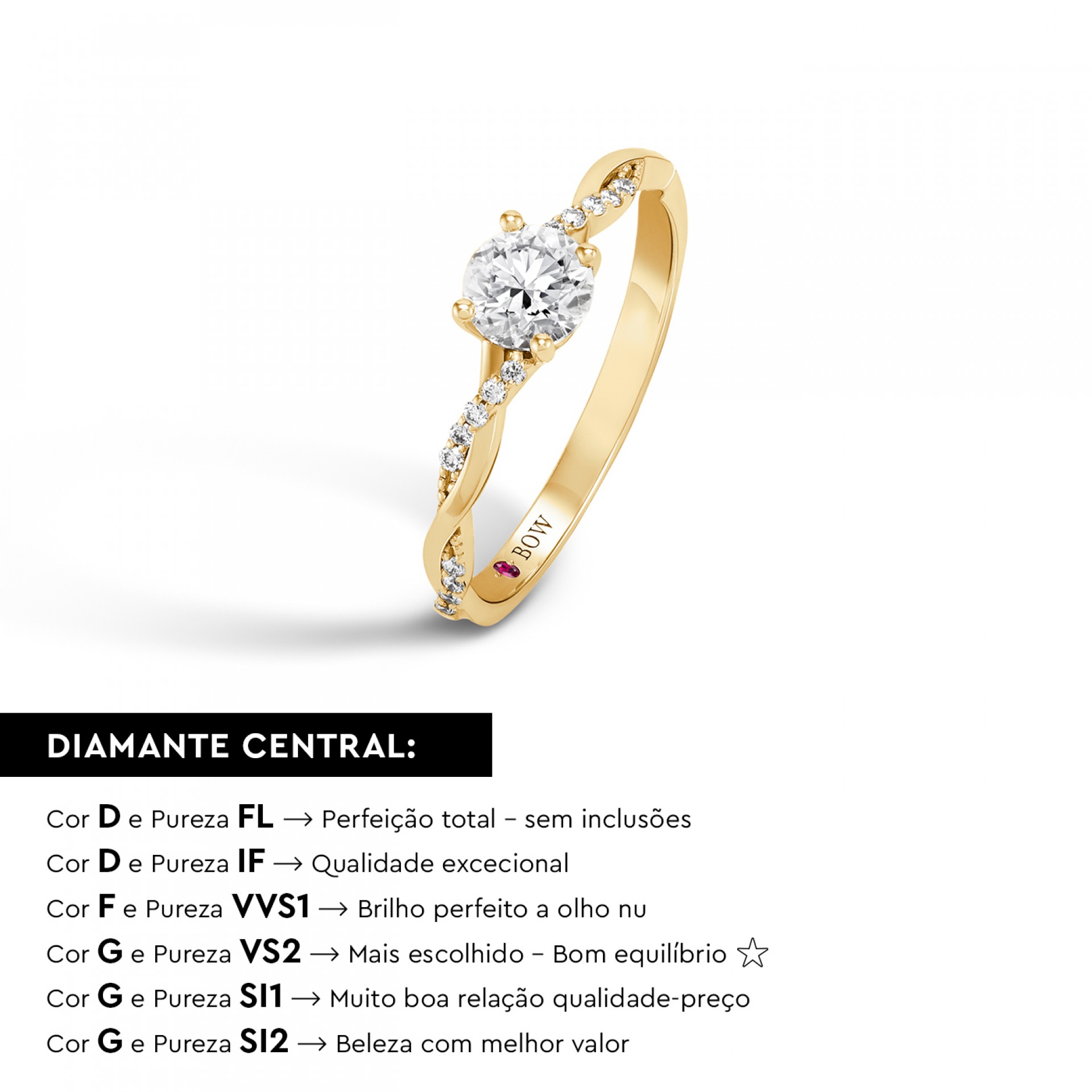 Anillo Grace Oro 18K Diamante