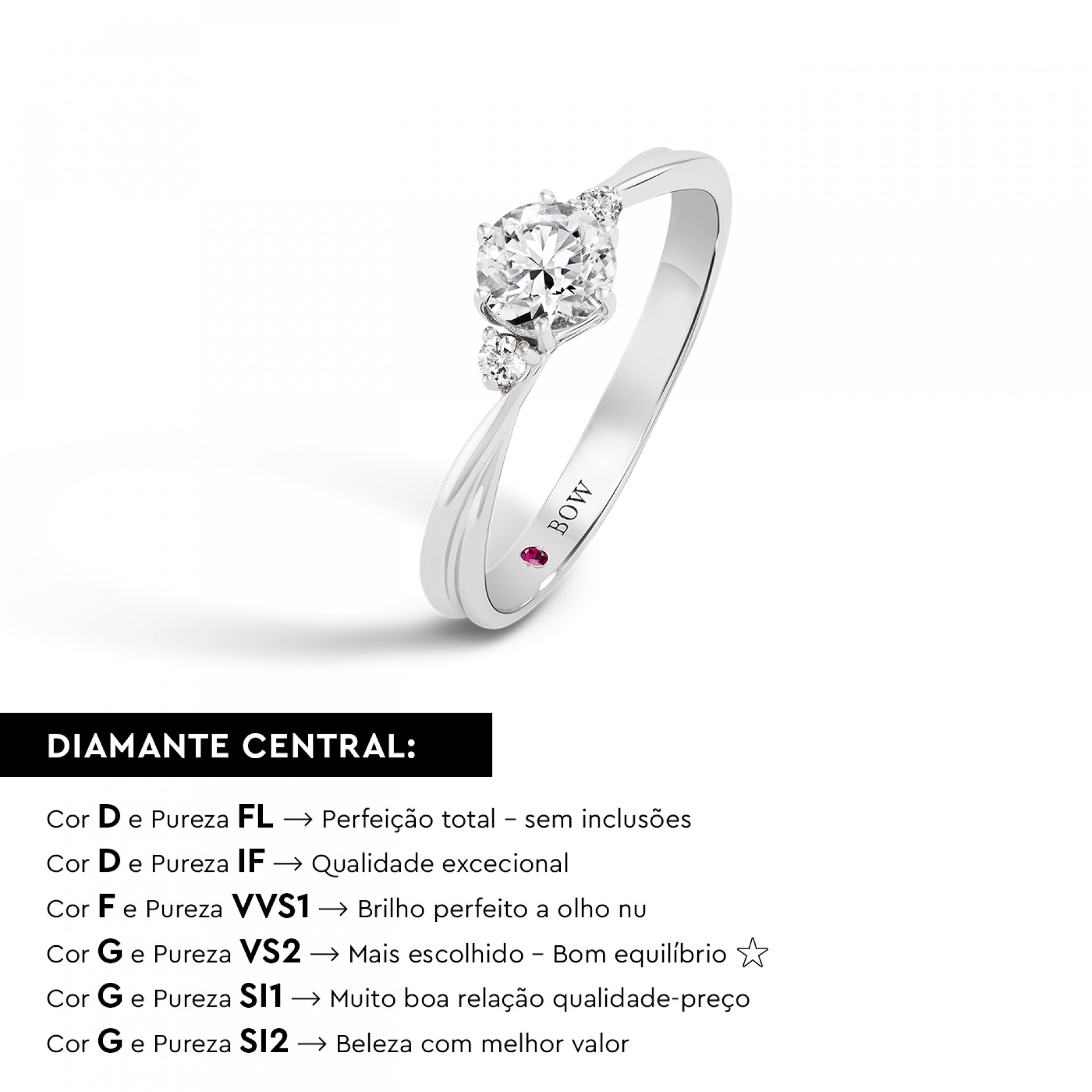 Ring Marylin 18K Gold Diamond