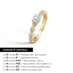 Ring Meghan 18K Gold Diamond