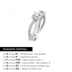 Ring Simone 18K Gold Diamonds