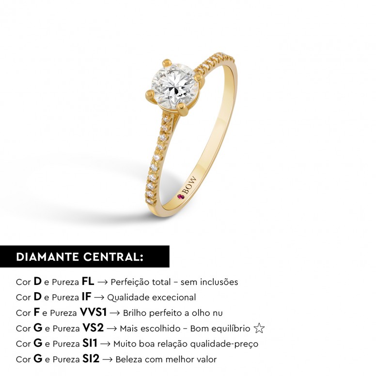 Anillo Mariah Oro 18K Diamantes