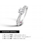 Ring Michelle 18K Gold Diamond