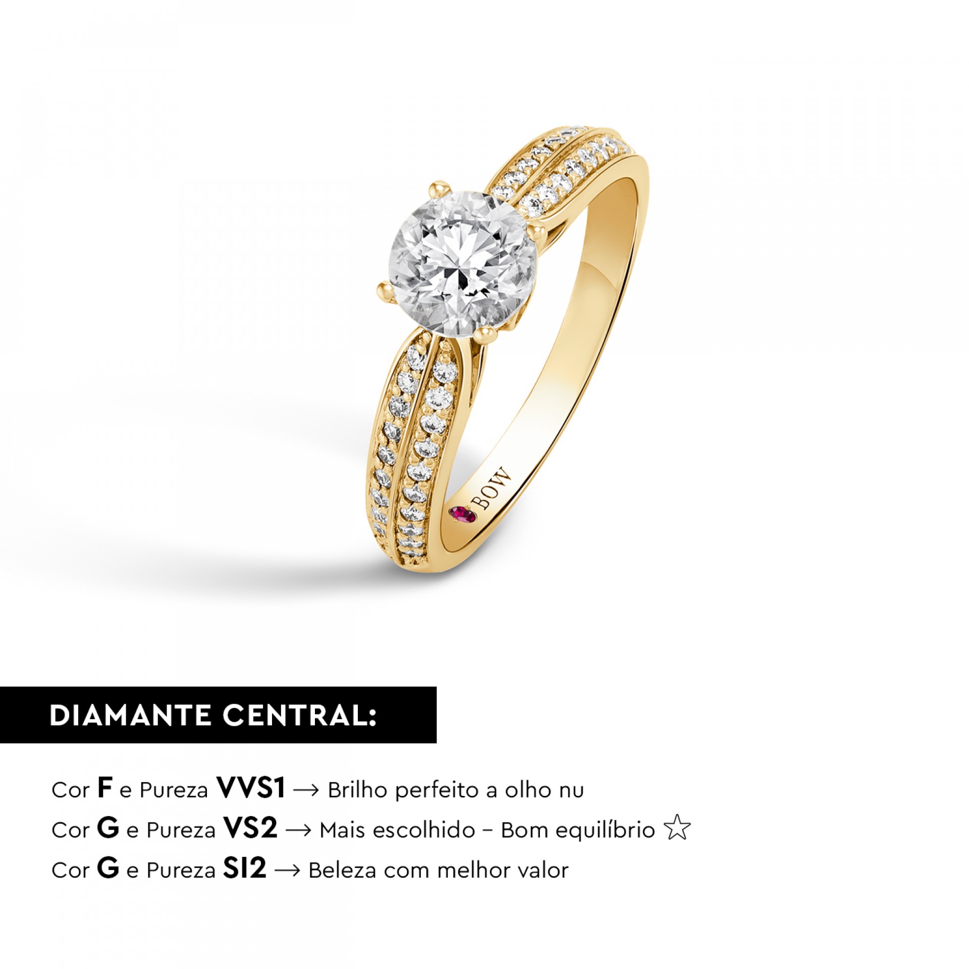 Anillo Elizabeth Oro 18K Diamante