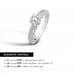 Ring Elizabeth 18K Gold Diamond
