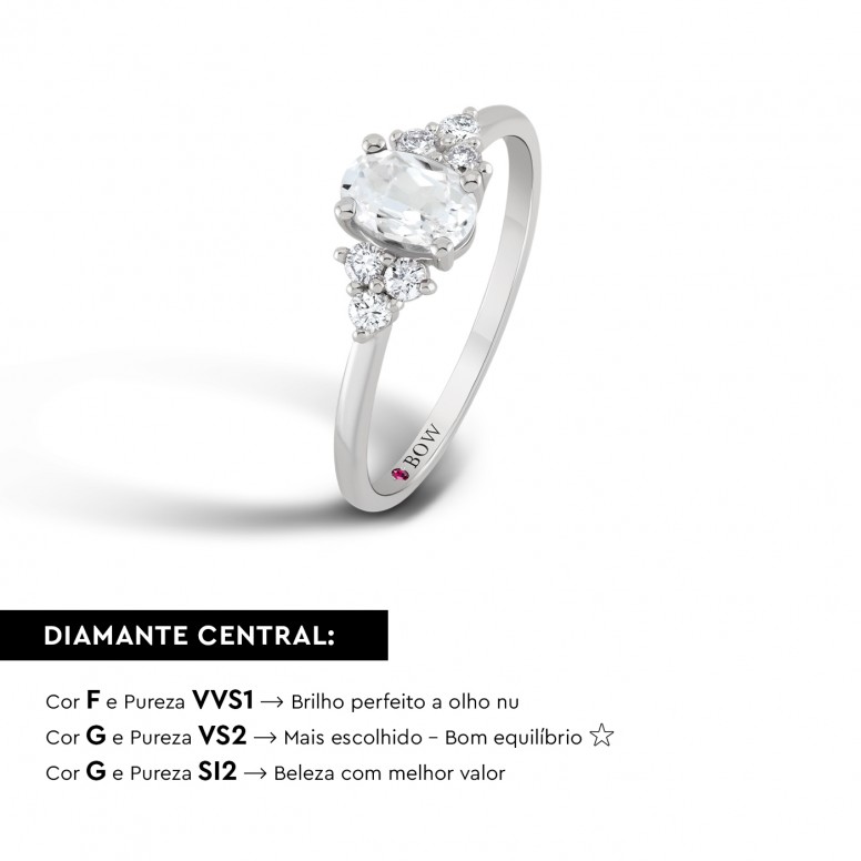 Ring Mary 18K Gold Diamonds
