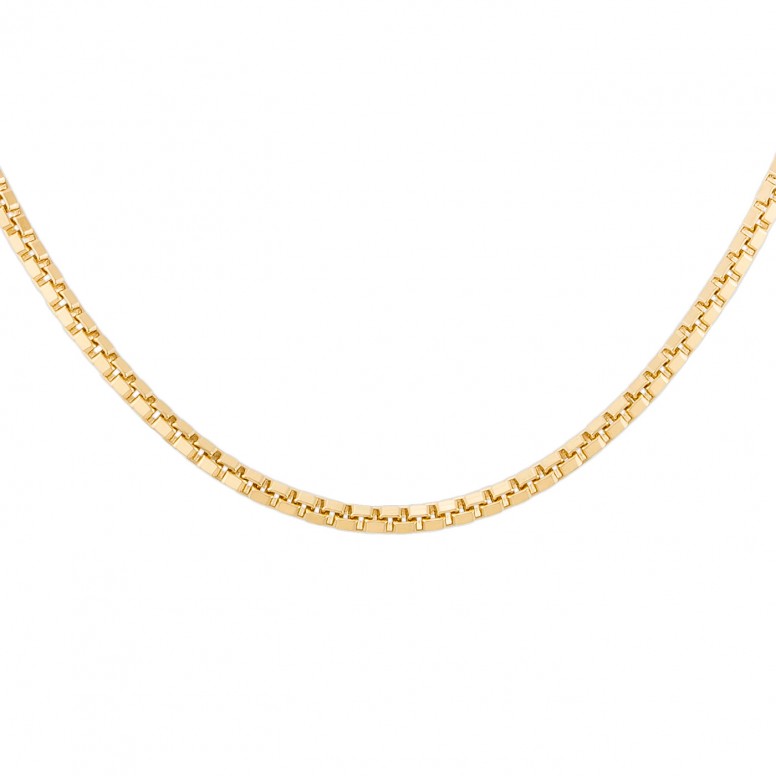 Cadena V Oro 14K
