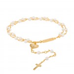 Pulsera Hope Rosario Con Cruz