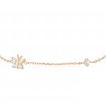 Pulseira Ouro 14K Girls Butterfly