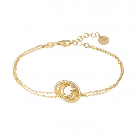 Pulsera Linked Circles
