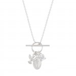Our Lady Of F�tima Medal & Holy Spirit Hope Necklace