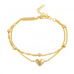 Classy Heart Bracelet