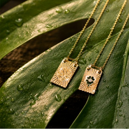 Collar Escapulario Golden Nature