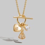 Our Lady of Aparecida & Heart Hope Necklace