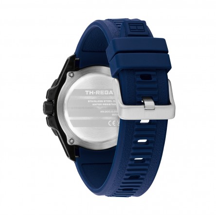 Blue Silicone Watch