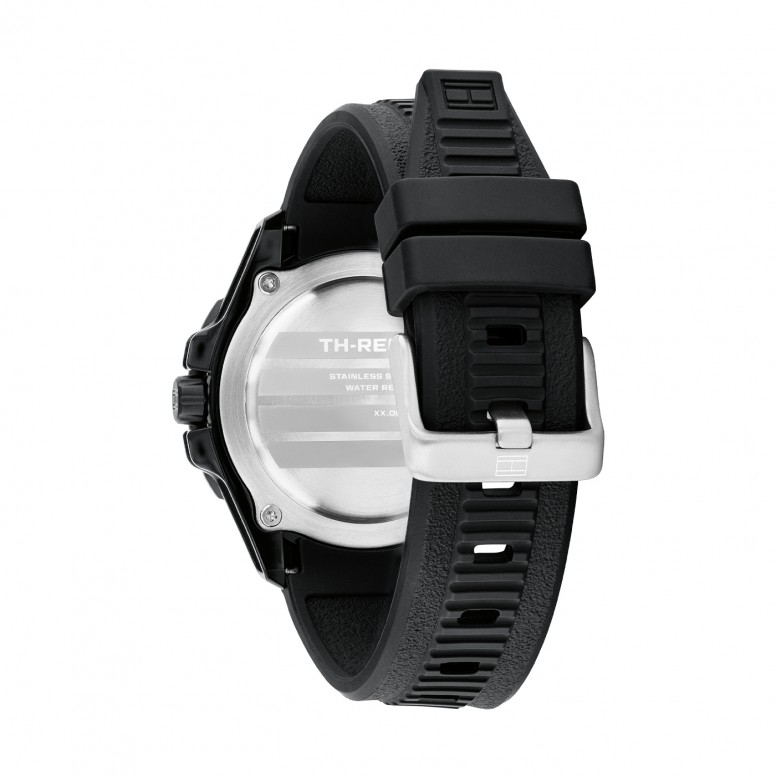 Black Silicone Watch