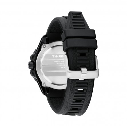 Black Silicone Watch
