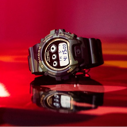 Reloj Camo Negro