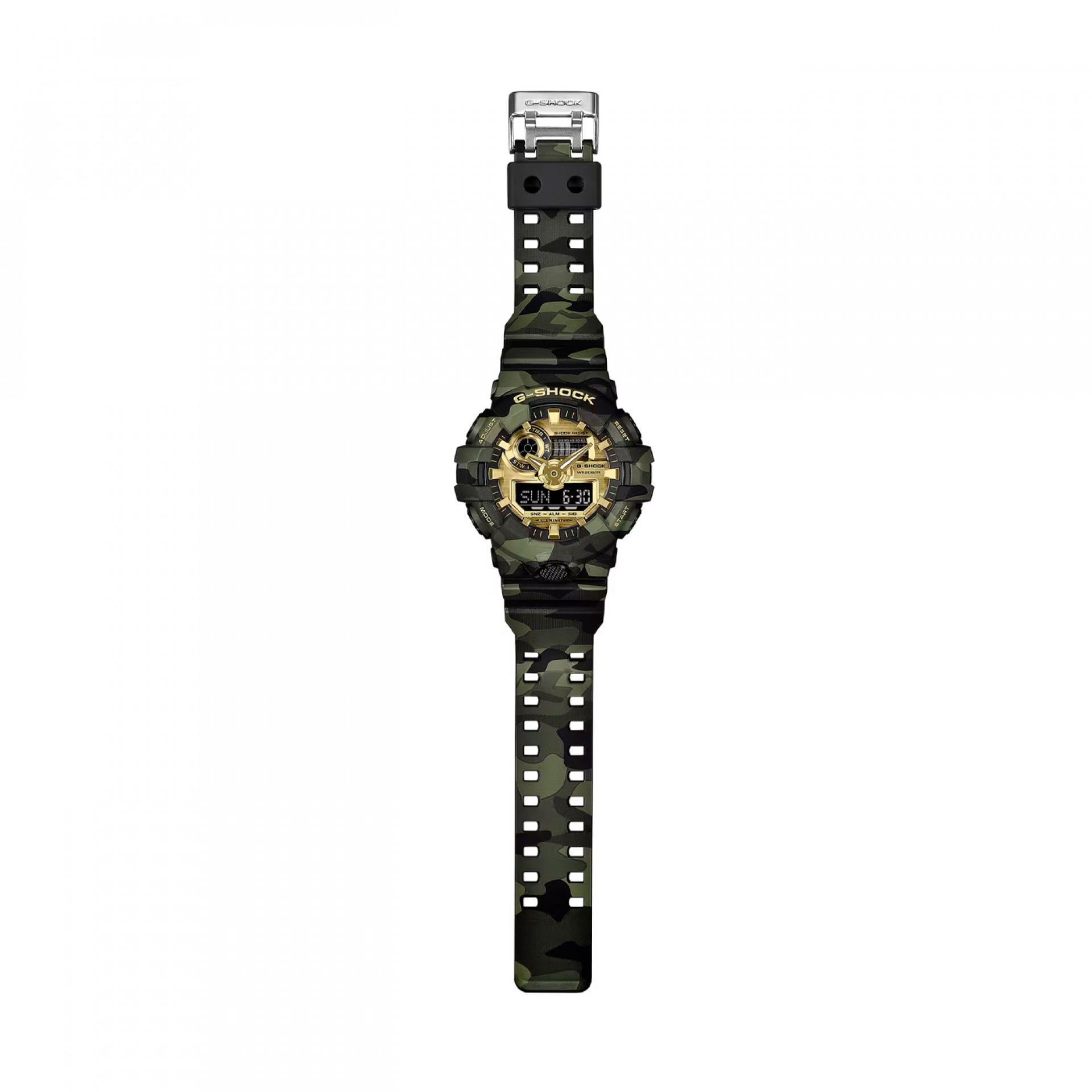 Reloj Camo Dorado