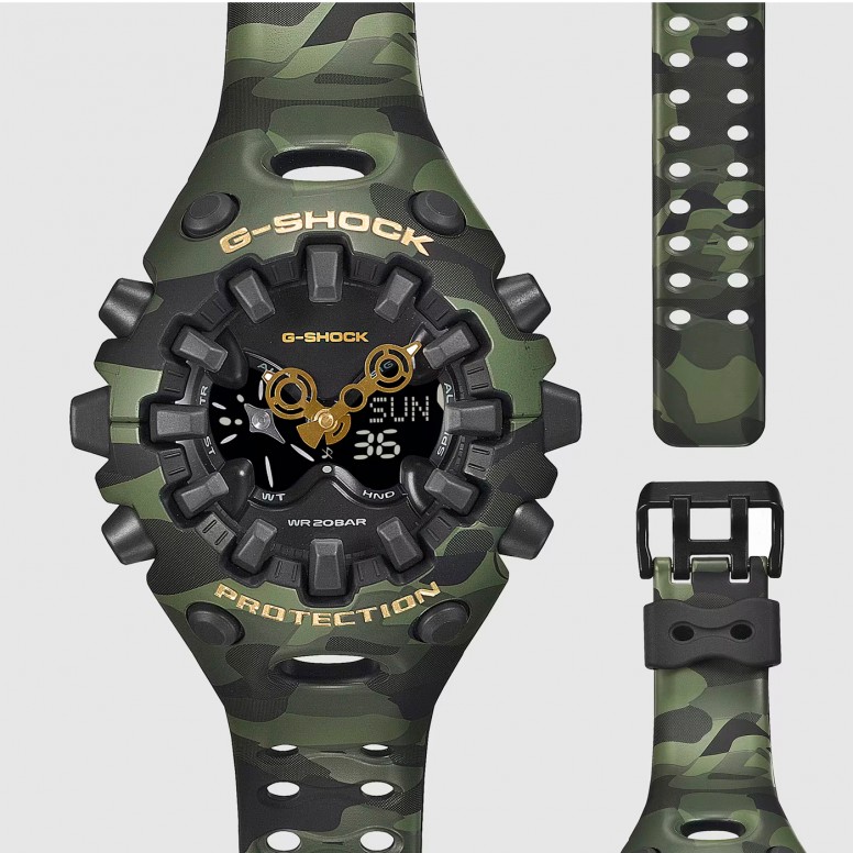Reloj Camo Negro Ed. Limitada