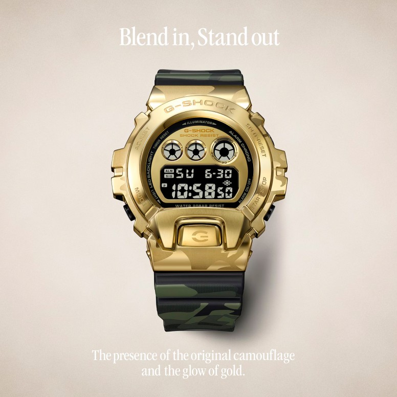 Camo Gold Watch Limited Ed.