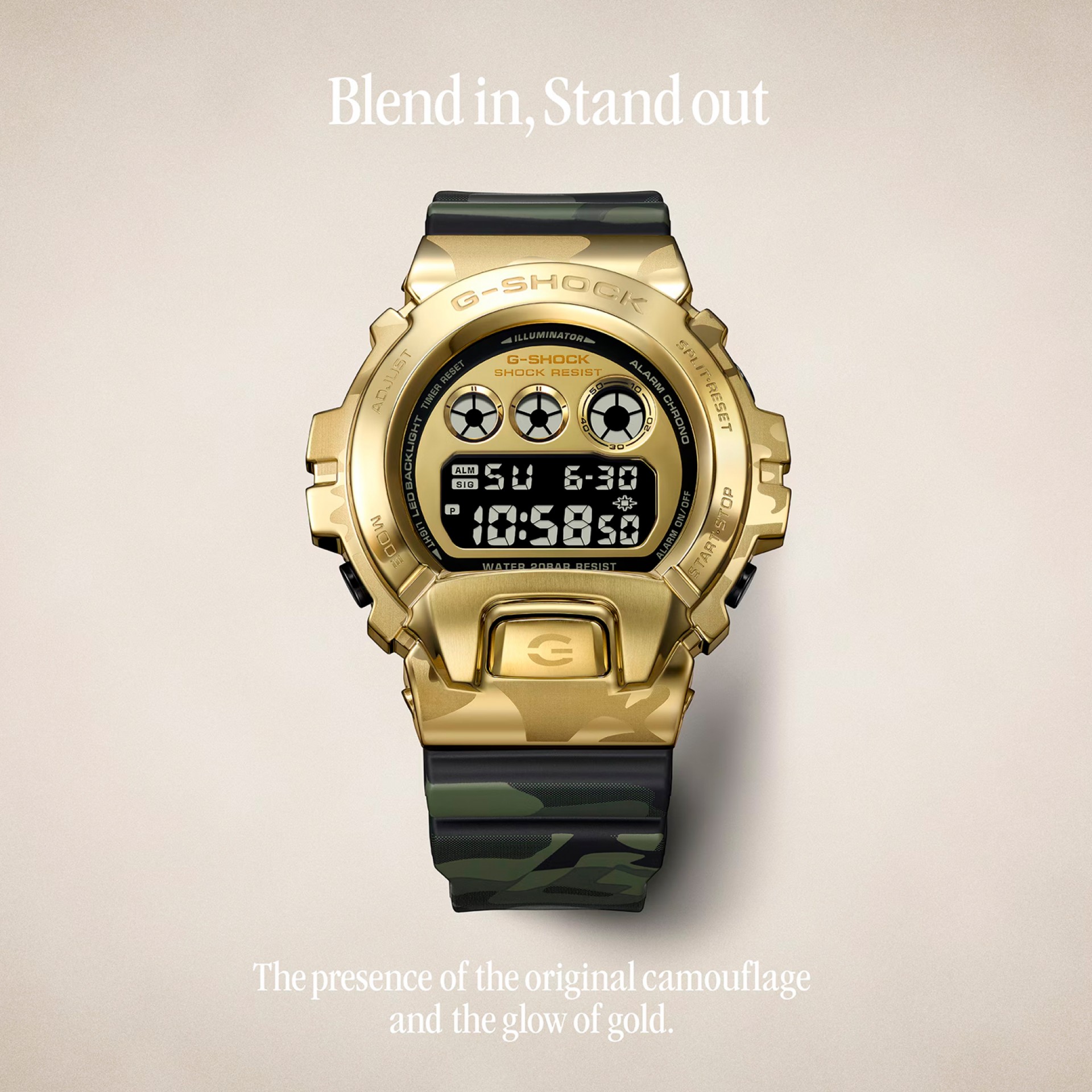 Camo Gold Watch Limited Ed.
