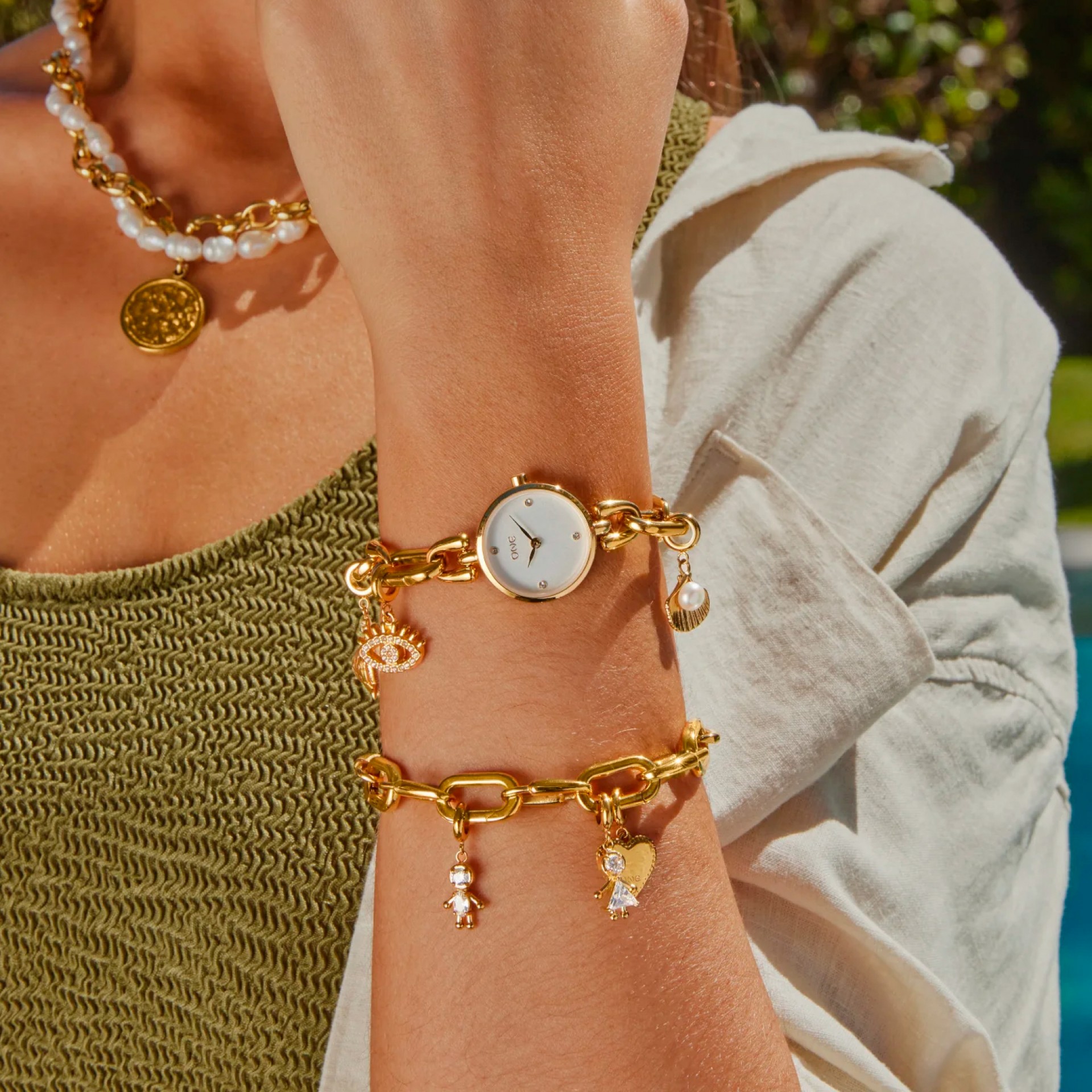 Master Links Golden Bracelet