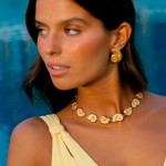 Colar Neckmess Coral Gold