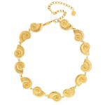 Colar Neckmess Coral Gold