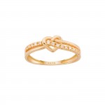 Timeless Knot & Heart Ring