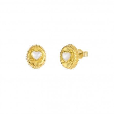 Pendientes Pearl Heart