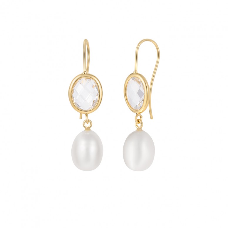 Pendientes My Pearls & Bright Stone