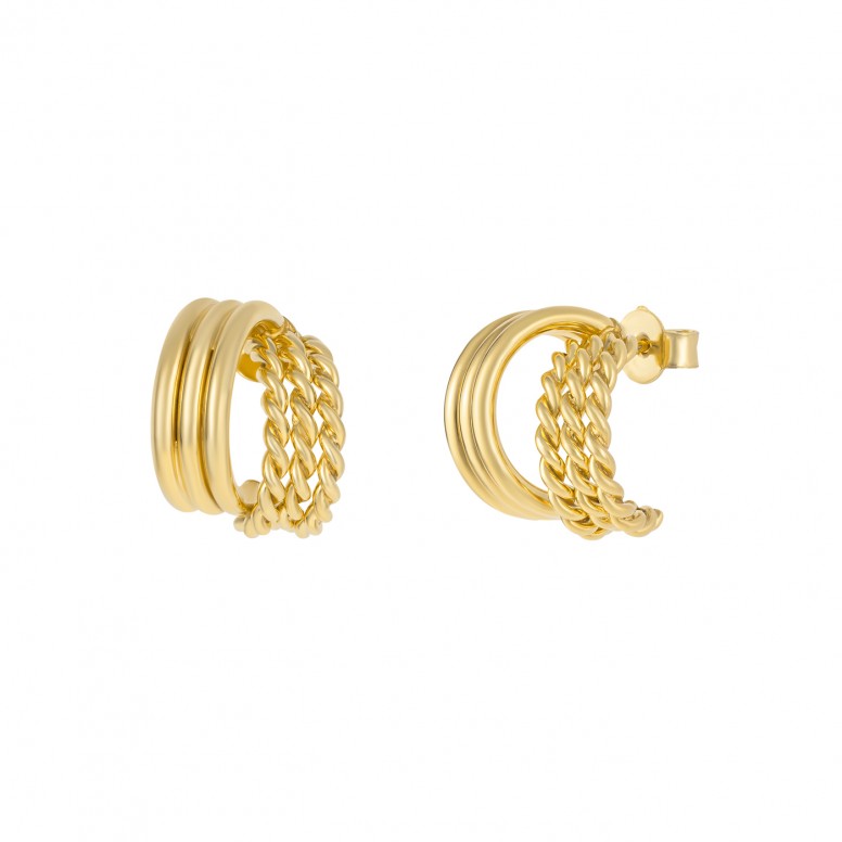 Pendientes Twist & Plain