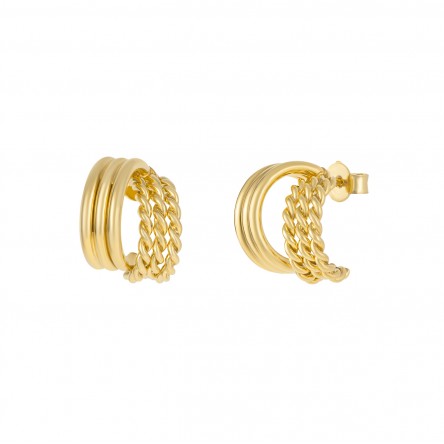 Pendientes Twist & Plain