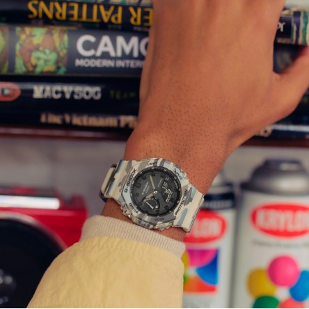 Reloj Camoufrage Negro