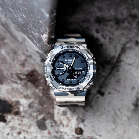 Reloj Camoufrage Negro