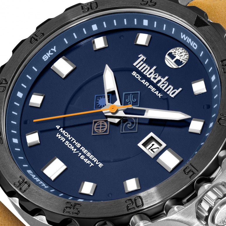 Reloj Solar Peak Azul