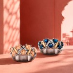 Jaipur V Champagne Ring