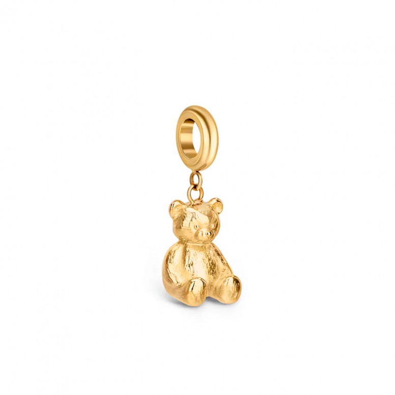 Charm Teddy Bear Golden