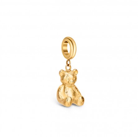 Charm Teddy Bear Golden