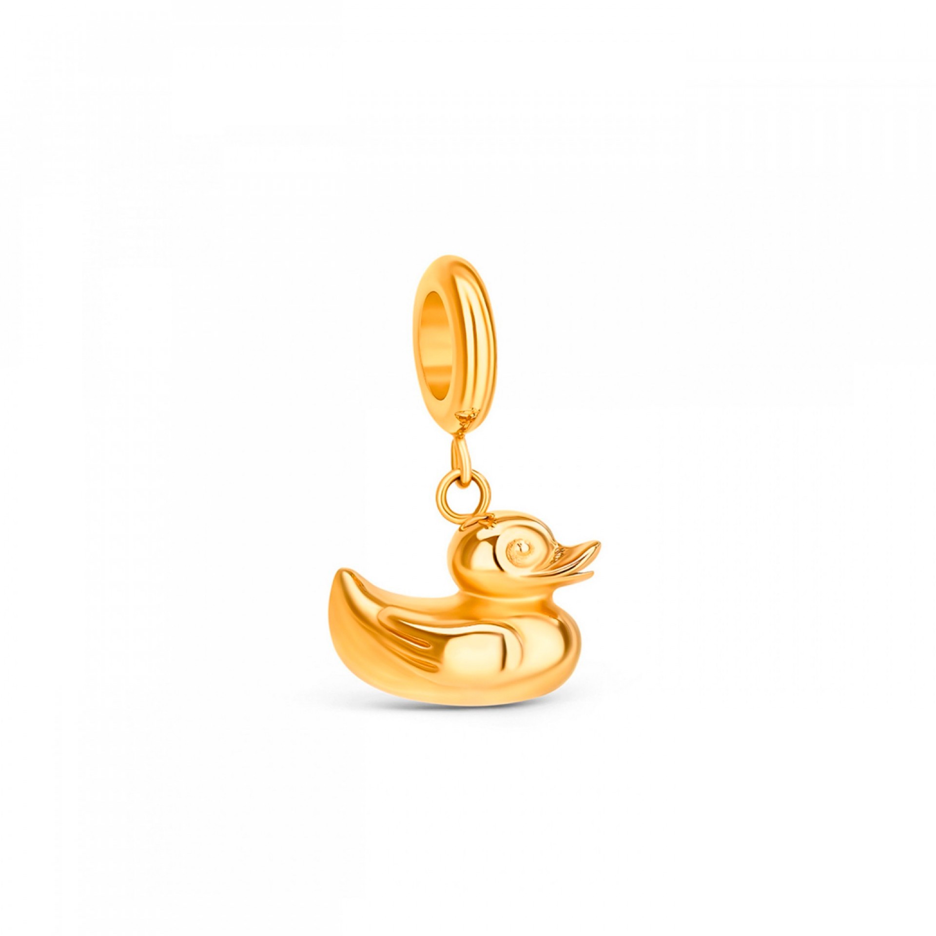 Charm Rubber Duck Golden