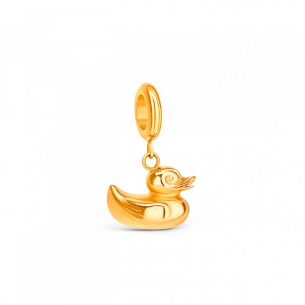 Charm Rubber Duck Golden